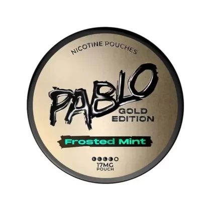 Frosted Mint Gold Edition Nicotine Pouches By Pablo - Ecigpremium