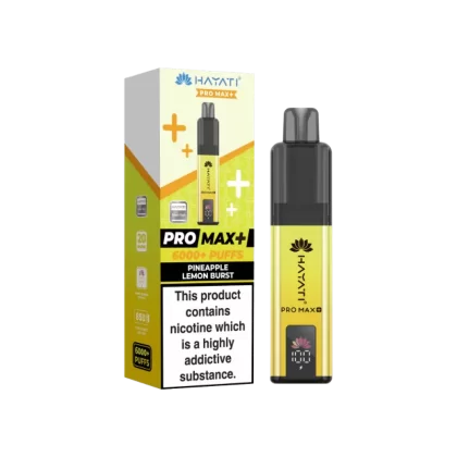 Hayati Pro Max Plus 6000 Puffs Pineapple Lemon Burst