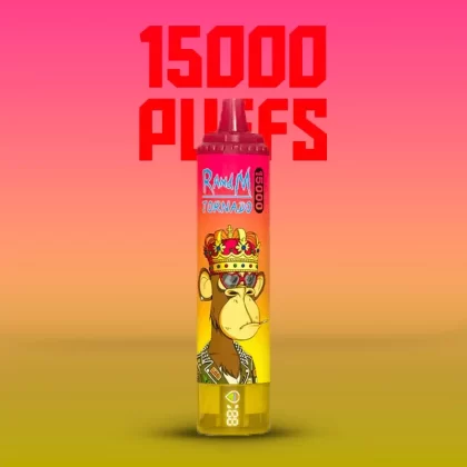 Al Fakher Crown 15000 Puffs Peach Ice