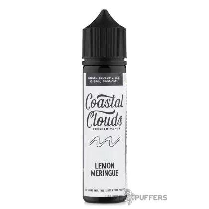 Coastal Clouds – Lemon Meringue 60mL - Vape Product, Vape Product