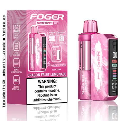 Dragon Fruit Lemonade – Foger Switch Pro Kit | 30K Puffs