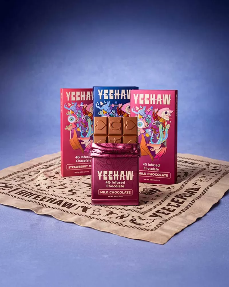 Yeehaw chocolate infusionado - Cookies and Cream