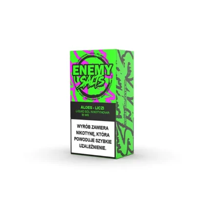 Liquid Enemy Salt 18mg 9ml Aloes Liczi