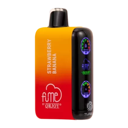 Strawberry Banana FUME Prime ZERO 20K - Consumer; Vape Product; 5 Pack, Single