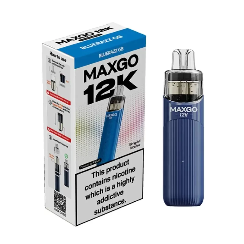 Relx Maxgo 12K Prefilled Pod Vape Kit (Expiry May 2026) - Fizzy Pineapple