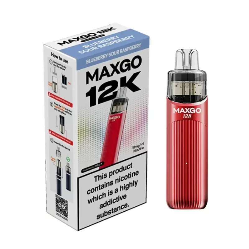 Relx Maxgo 12K Prefilled Pod Vape Kit (Expiry May 2026) - Fizzy Pineapple - Image 2