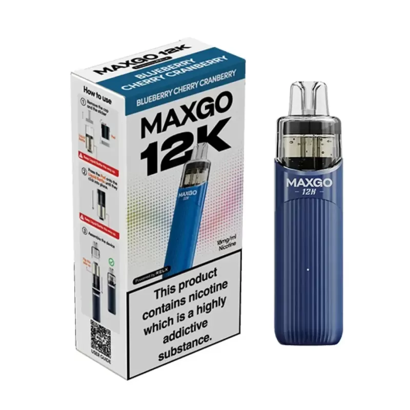 Relx Maxgo 12K Prefilled Pod Vape Kit (Expiry May 2026) - Fizzy Pineapple - Image 3