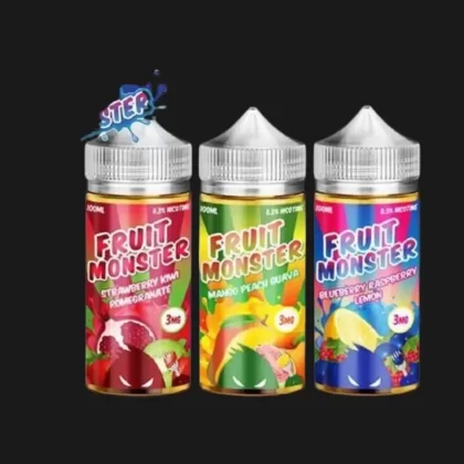 FRUIT MONSTER 100ML - Blueberry Raspberry Lemon / 6 MG