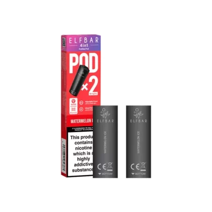 Elf Bar 4in1 Watermelon Ice Pods (2 Pack) - Strength#20mg