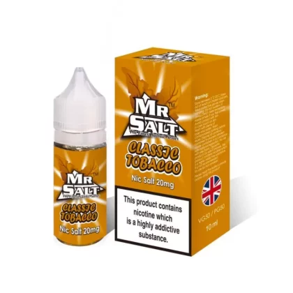 Mr Salt Classic Tobacco 10mg / 20mg Salt Nicotine E Liquids