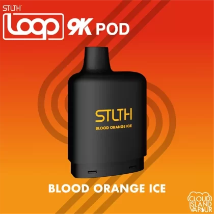 STLTH LOOP 9K Pod Pack – Blood Orange Ice