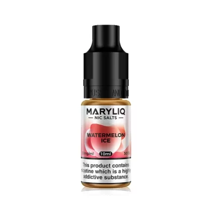 Lost Mary MaryLiq Watermelon Ice E Liquid 10ml - Nicotine Strength#20mg>10mg (0A949D)