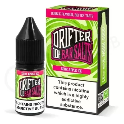 Sour Apple Ice Nic Salt E-Liquid by Drifter Bar Salts - Ecigpremium