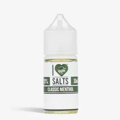 I Love Salts – Classic Menthol 30mL Salt Nic E-Juice - Vape Product, Vape Product
