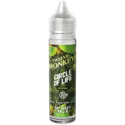 CIRCLE OF LIFE E LIQUID BY TWELVE MONKEYS 50ML 65VG