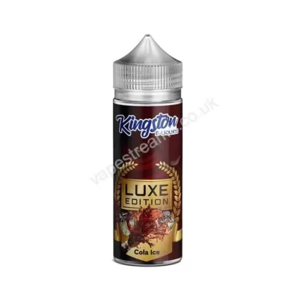Kingston Luxe Edition Cola Ice E-Liquid Shortfill - Vapestreams Co