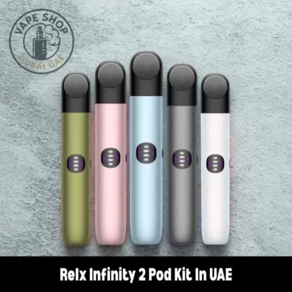Relx Infinity 2 Pod Kit In UAE - Blue Bay, Cherry Blossom