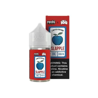 Slapple 7Daze Reds x Keep It 100 Salts 30mL