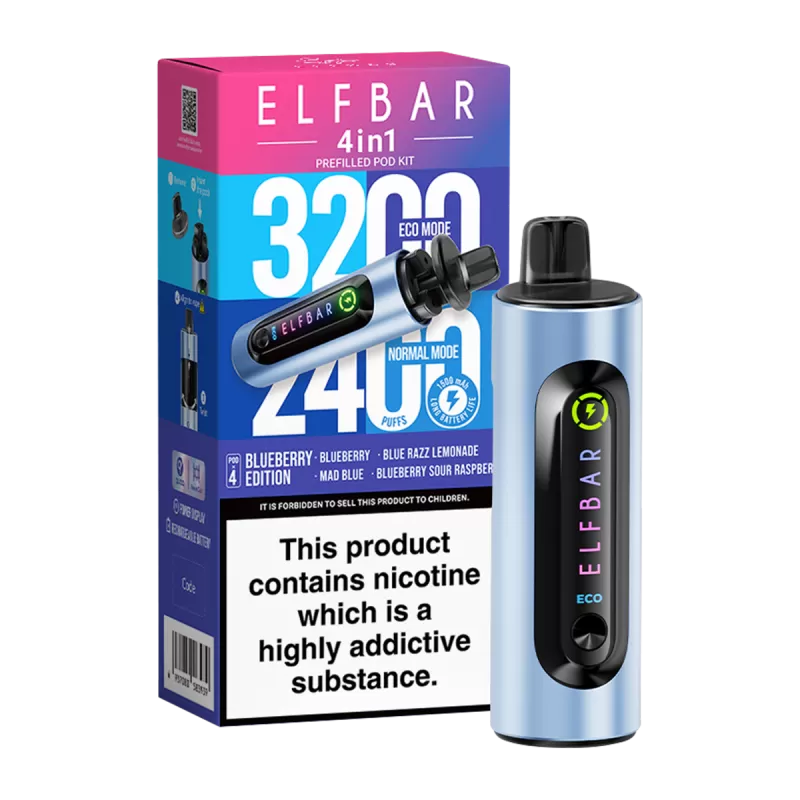 Elfbar 4in1 Vape Kit - Yellow Edition - Vapeshop Co - Image 3