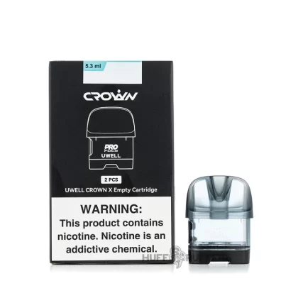 Uwell Crown X Empty Cartridge - Eliquidsupply