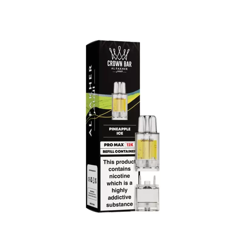 Al Fakher Crown Bar Pro Max 12K Prefilled Pods - Watermelon Kiwi