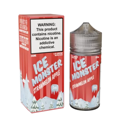 Ice Monster - Strawmelon Apple - 100ML E-Liquid - 3MG