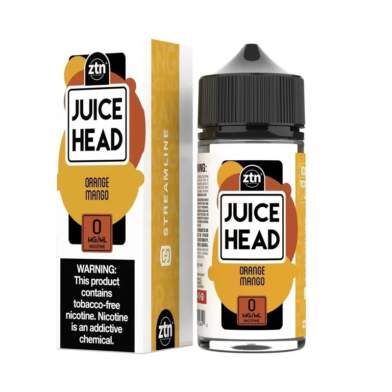 Juice Head Orange Mango 100ML Shortfill - Add Nic Shots#No Nic Shots>2 x 18mg Nicotine Shots