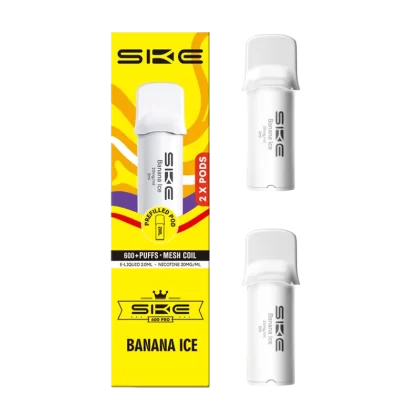 Banana Ice SKE 600 Pro Pods - 20mg - Vape Product
