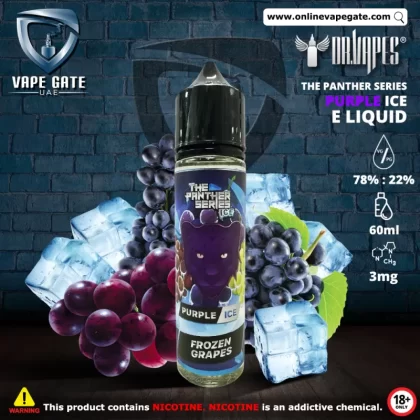 Purple Ice - The Panther Series Ice E Liquid by Dr. Vapes - 3 mg /