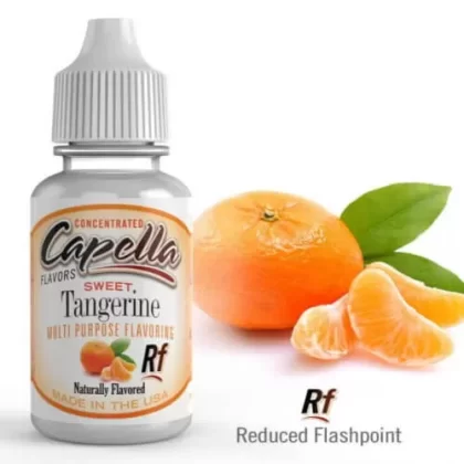 Capella – RF Sweet Tangerine Flavor Concentrate – 15mL - Vapecraftinc