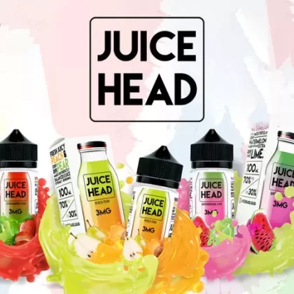 Juice Head Premium E-Liquid 100ml - Blueberry Lemon / 6mg - Skullvaping