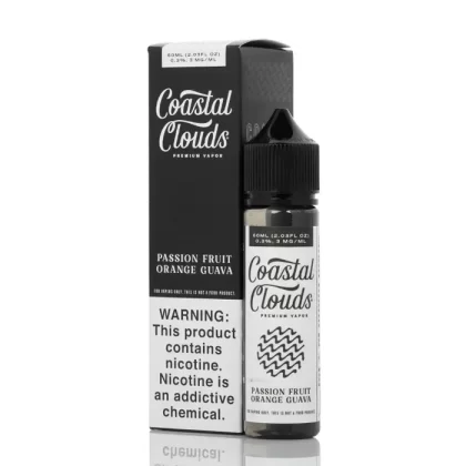 Passion Fruit Orange Guava – Coastal Clouds Co. – 60mL
