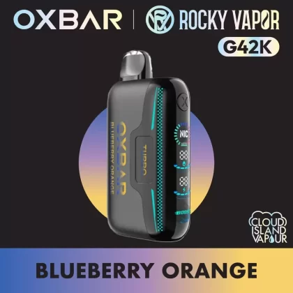Rocky Vapor Oxbar G42K Disposable Vape – Blueberry Orange
