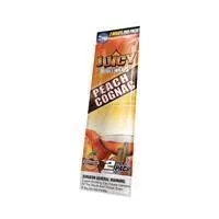 Juicy Peach Blunt Wraps - Product#Peach~Packaging#25 Packs of 2>2 Pack