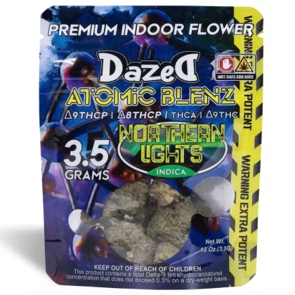 Dazed Atomic Blenz Northern Lights THC-A Flower