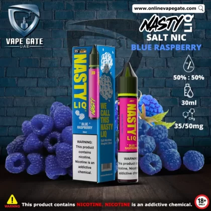 Blue Raspberry - Nasty Liq 30ml - 50 mg / 30 ml