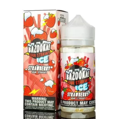 Bazooka ICE – Strawberry 100ml (3 , 6 mg) - Vape Product, Vape Product