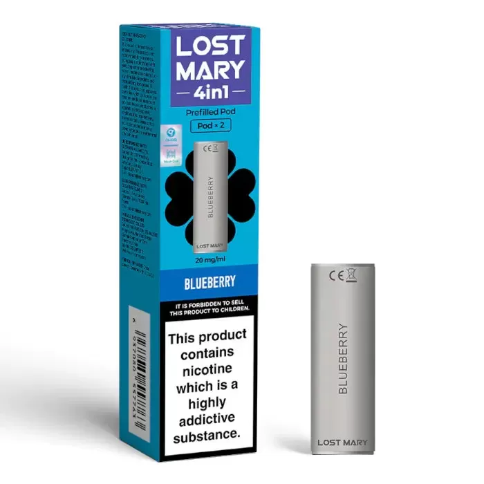 Lost Mary 4-in-1 Prefilled Pods - Blue Razz Cherry