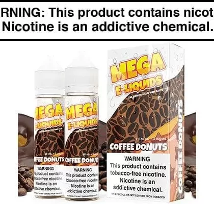 COFFEE DONUTS BY MEGA E LIQUIDS 120ML - Vapejuice