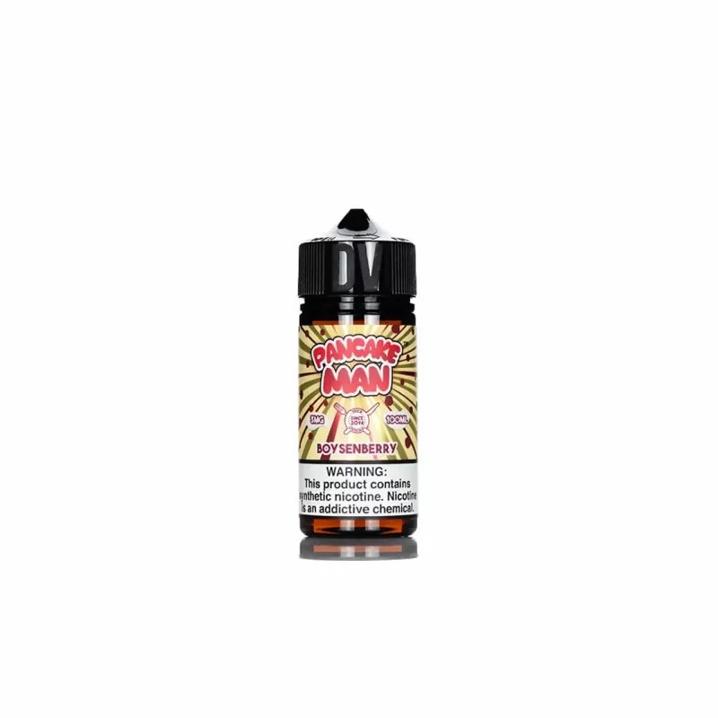 Pancake Man BoysenBerry E-Liquid 100mL Freebase - Image 2
