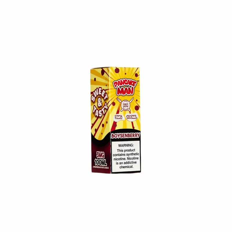Pancake Man BoysenBerry E-Liquid 100mL Freebase - Image 3