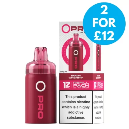 20mg Insta O Pro Prefilled Replacement Pod - Vape Product; Blue Blood Orange, Blue Raspberry (743700)