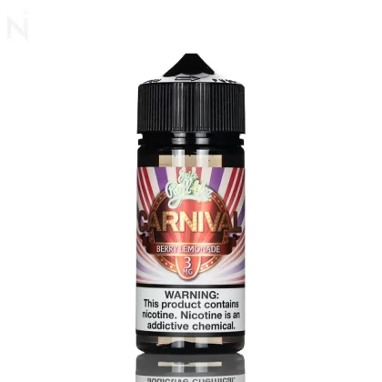 Juice Roll Upz E-Liquid - Carnival Berry Lemonade - 100mL - 6mg