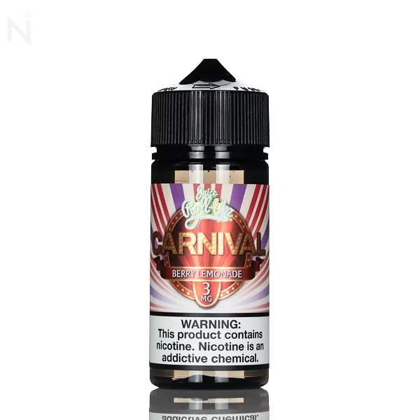 Juice Roll Upz E-Liquid - Carnival Berry Lemonade - 100mL - 6mg