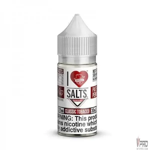 Classic Tobacco – I Love Salts 30mL