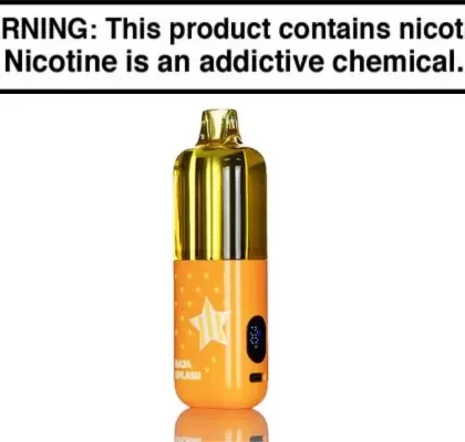 WHATABAR LINKO DISPOSABLE VAPE – 40,000 PUFFS - Baja Splash, Blackberry Cherry