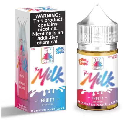 The Milk Salt Nic by Monster Premium E-Liquid 30ml - Milk Jax / 48mg