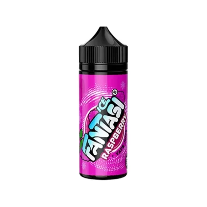 Fantasi Ice Raspberry Ice 100ml Shortfill E-Liquid - Strength#0mg (9D4DFB)