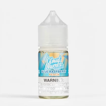 Cloud Nurdz Salts Iced Blue Raspberry Peach 30mL Nic Salt - Vape Product, Vape Product (FDBEE1)