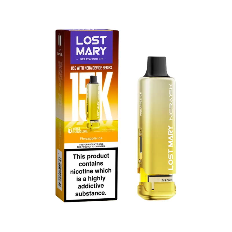 Pineapple Ice Lost Mary NERA15K Refill Pack - Ecigwizard